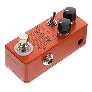 Electric Guitar Effects Pedal: Compact size with full metal shell, lightweight and . Musical Instruments Parts: : Control the amount of deformation from one press to full grinding. Guitar Preamplifier Pedal: And it is a nice for your music lover frie...