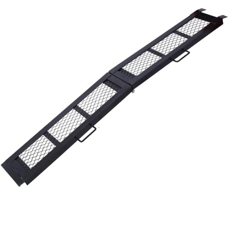 Rampa de carga LuckyNote 80" de acero, 500 lb de capacidad, plegable miniatura 5