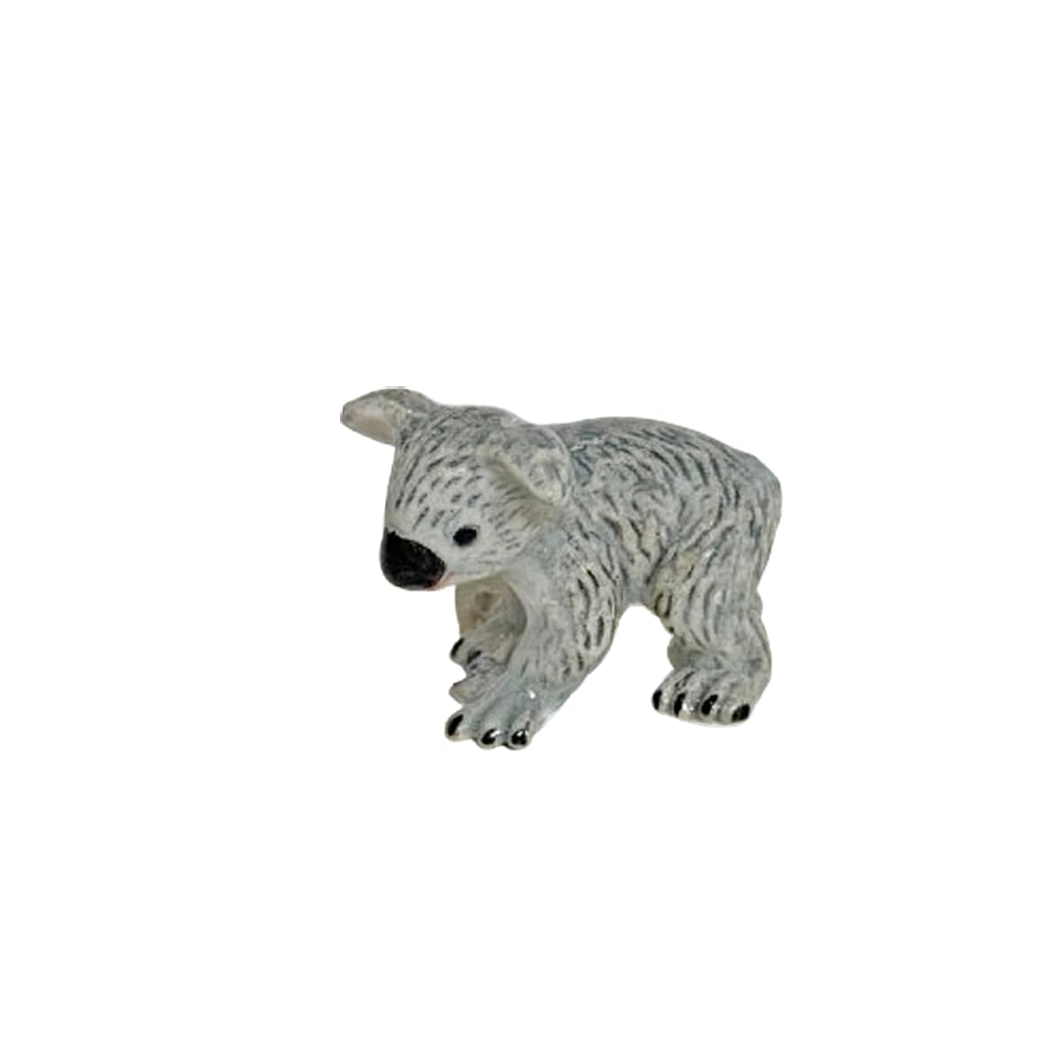 Luck Trader Hand-Painted Porcelain Koala Bear Miniature Figurine, White
