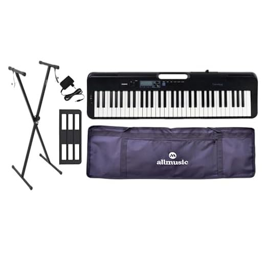 Kit Teclado CT-S300 + Capa Allmusic + Suporte + Acessórios