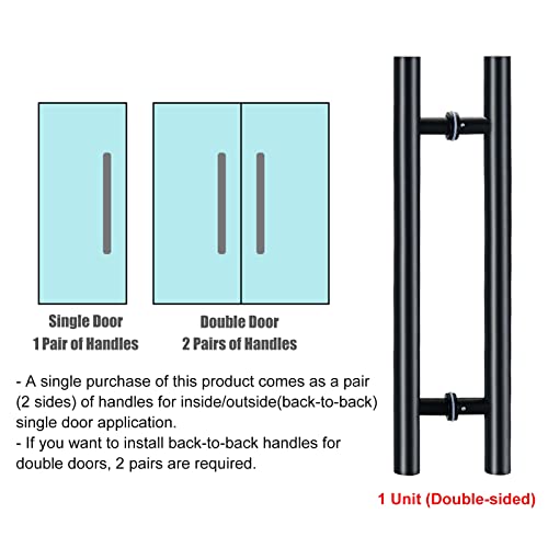 Barre d'appui de porte pour salle de bain et espaces pro