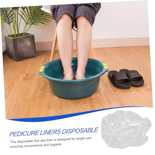 FRCOLOR 100pcs Forros Desechables para Spa de Pies miniatura 6