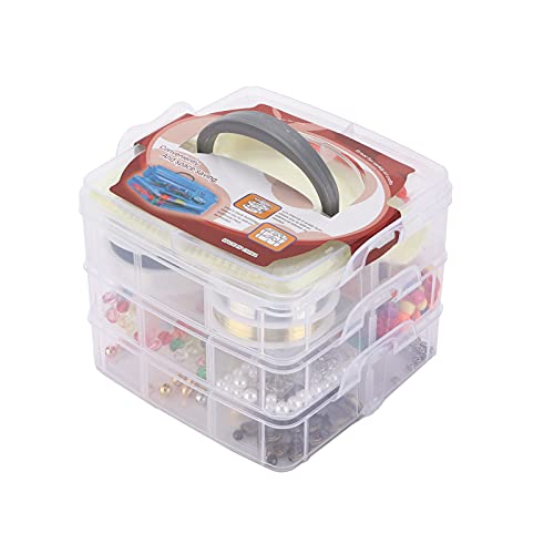 Kit de fabricación de joyas Daodeduowe con 1170 piezas y caja de almacenamiento 3