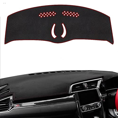 XG[hf ~jN[p[ F55/F56(2014N4~s) _bV{[h}bg E^] 3D̐^ Ăh~  _bV{[hJo[ ~ h~ p[c ی}bg (Black Red,Without HUD)