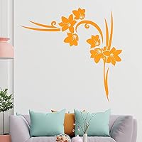 Kiwistar Adesivo Murale Fiori Lavanda - 96x61 Cm - 6 Dimensioni - Wall Sticker Rimovibile - 2