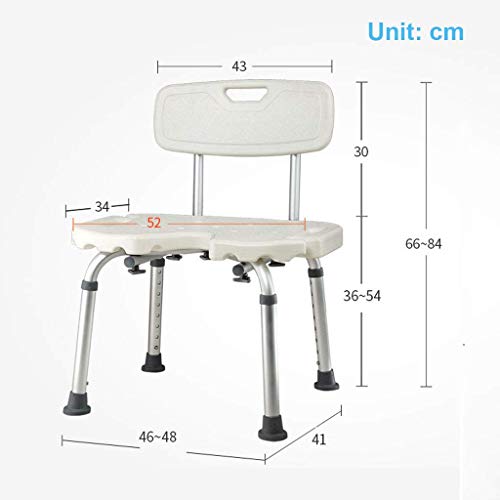 Fauteuil de douche stable pour se laver assis sans risque de glisse - 3