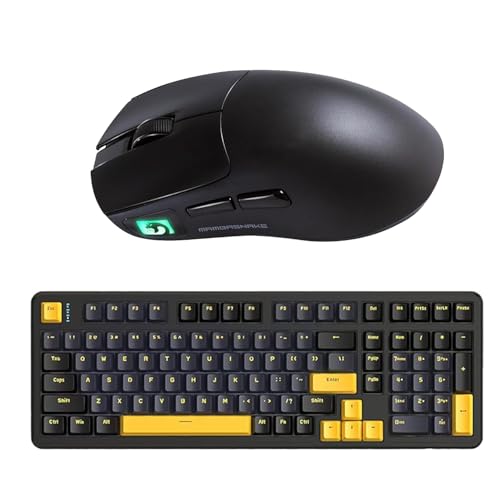 MAMBASNAKE M4 �Q�[�~���O�}�E�X��MAMBASNAKE × ATTACK SHARK X98PRO �Q�[�~���O�L�[�{�[�h�̃Z�b�g