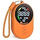 Neoteck Tragbarer CO2 Detektor Mini Kohlenstoffdioxid Sensor mit akustischem und optischem Alarm Wiederaufladbarer 2 in 1 CO2 Monitor 0-5000 PPM Für Camping Adventure Home Hotel