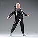 1/12 Scale Male Clothes,Men's Hoodie Pants Trousers Clothing for 6inch Male Action Figure Body Doll (Black Color)
