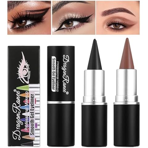 Dulele Black Gel Eyeliner Pencil Set Cover