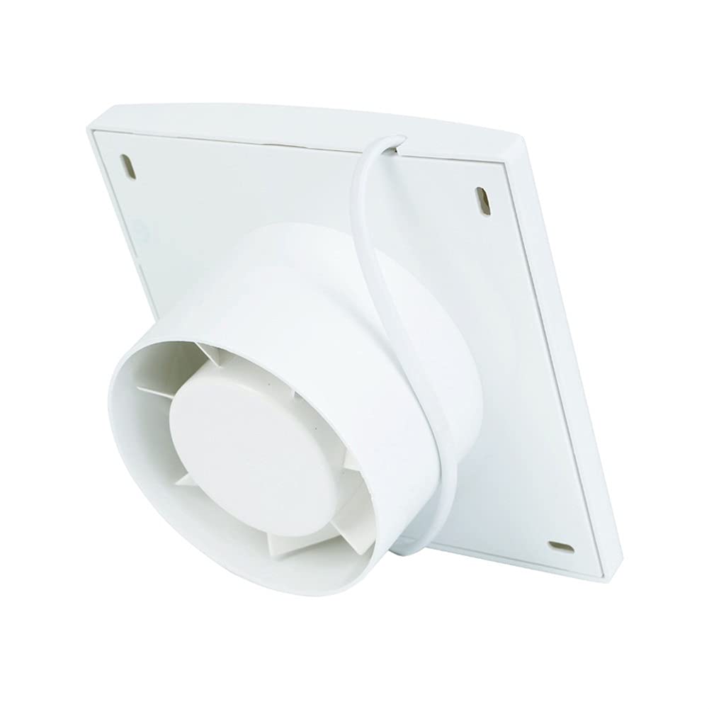 Ventola di scarico silenziosa 220 V 110 V estrattore d'aria per cucina bagno WC montaggio a parete ventilatore per uso domestico, design compatto