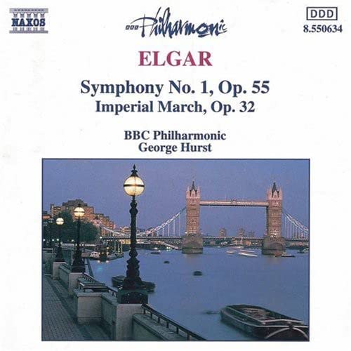 Symphony 1 / Imperial March [Audio CD] E. Elgar; George Hurst; Edward Elgar and BBC Philharmonic Orchestra