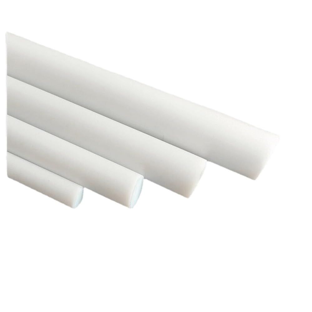 Teflon Rod 330mm/13'' Long OD 1MM-220MM PTFE F4 Round Rod Bar (Diameter 10mm)