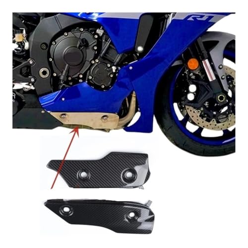 Carénage carbone R1 2020-2024 : panneau inférieur droit de protection - 2
