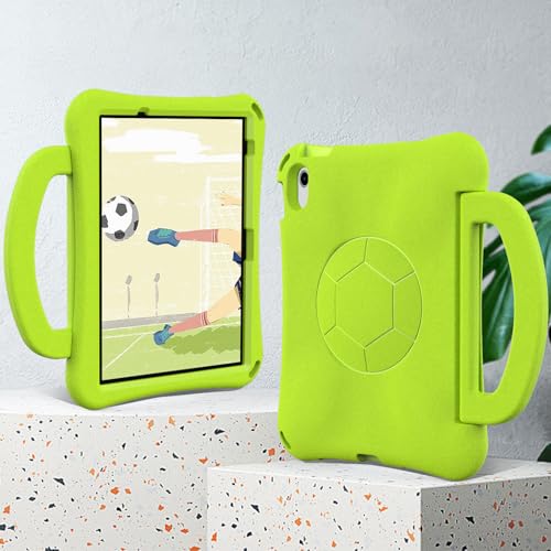 Étui iPad Pro 11 2024 enfant vert antichoc en mousse EVA