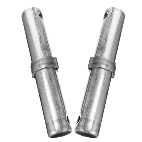 WOONEKY 2 Piezas Pasadores de Acoplamiento para Andamios Conector Metálico de Antióxido Accesorio Duradero para Equipos de Andamios Uso Profesional Construcción