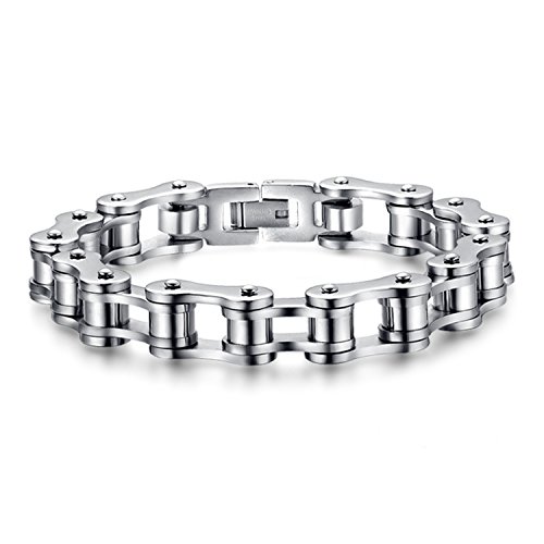 Bike Chain Fidget Toys, JamHoo Roller Chain Fidget Bracelet Toy Anxiety Reliever Stress Reducer, ADHD, Anxiety and Autism Kids