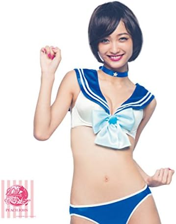 Amazon Co Jp Peach John セーラームーン ピーチジョン なりきりブラセット 75d Blue ホビー 通販