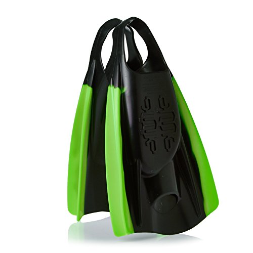 Hydro Tech 2 Fin Small Black/Green
