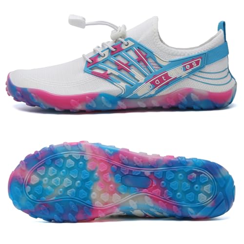 Image of Water Shoes Mens Womens Beach Swim Shoes Quick-Dry Aqua Socks Pool Shoes for Surf Yoga Water Aerobics