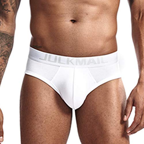 JOCKMAIL Men's Briefs with Butt Pad Underwear Athletic Cycling Underwear Boxer Shorts Cotton Push Up Cup Underwear