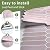 10 Sheets Long Hexagon Tile Peel and Stick Backsplash