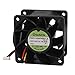 Ruilogod Bezszczotkowy DC 12V 10.6W Komputery PC CPU Cooler Wentylator 60mm x 38mm