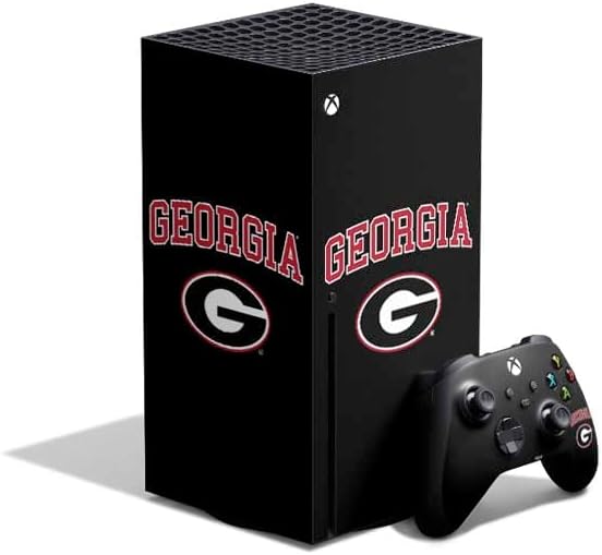 Skinit Decal Gaming Skin Compatible with Xbox Series X Bundle - Officially Licensed University of Georgia Bulldogs Design