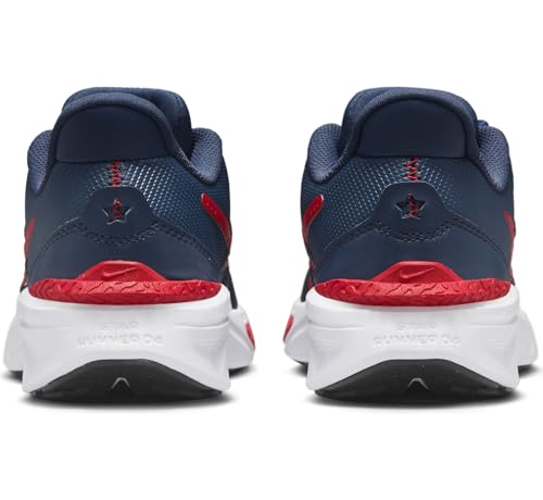 Nike Shoe Nike Star Runner 4 Zapatillas De Running para Asfalto - Niño/A, Thunder Blue/Gym Red-Black-White, DX7615-406, 38 EU (5.5Y US) - imagen 3