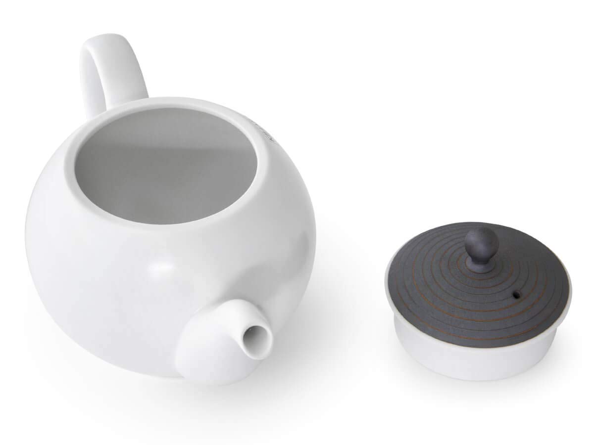 KIHARA - Japanischer Teekanne Sabi-sen mon, aus Arita-Porzellan. 300 ml