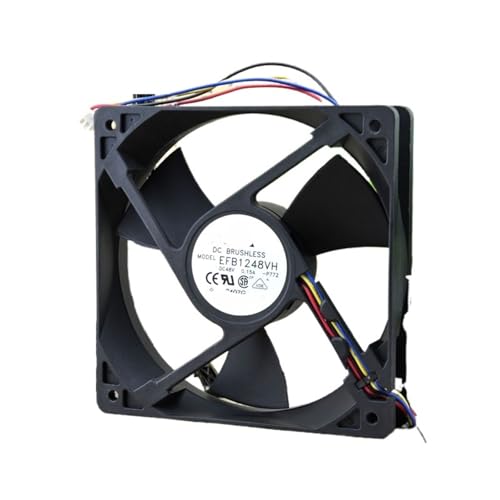 Ventilateur de refroidissement 48V EFB1248VH-R00 pour remplacer un ventilateur de 12cm défectueux