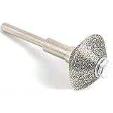 Diamond V-Wheel Lapidary Rock Grinding 3/8