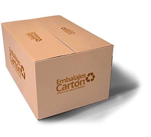 Pack 10 unidades Caja Cartón | Medidas 80 cm x 50 cm x 30 cm | Cartón Corrugado | Color Marrón
