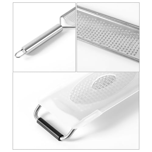 Rallador de Queso de Acero Inoxidable con Mango Ergonómico miniatura 4