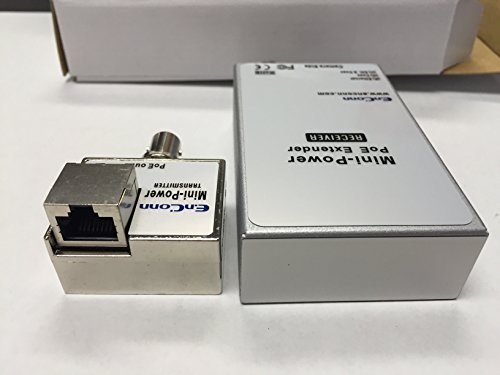 PoE Ethernet Extender Set Over Coaxial Cable (EoC) for IP Security CCTV Camera Transmitting Data and Power up to 800ft Long Distance - Thumbnail 3