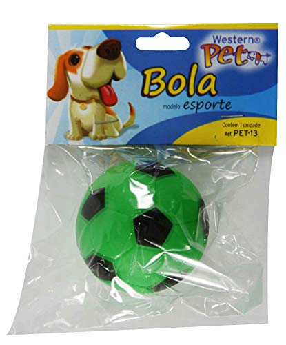 Brinquedo Cão Bola Futebol Western para Cães