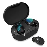 ⚡【Lo que obtendrá y el mejor servicio】: Obtendrá un par de auriculares inalámbricos Bluetooth 5.0 , un estuche de carga portátil, un cable de carga y un manual de usuario. Si tiene alguna pregunta, comuníquese con nosotros a tiempo, le responderemos dentro de las 24 horas.