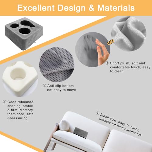 Nisdoing CUPH3001 Couch Cup Holder Pillow thumb #5