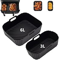 Accessoires Air Fryer Pour Moulinex, 27cm Moule Silicone Air Fryer