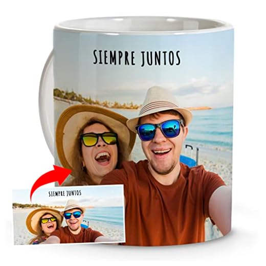 LolaPix Tazas Personalizadas. Regalos Personalizados con Foto. Taza Personalizada Barata de cerámica.