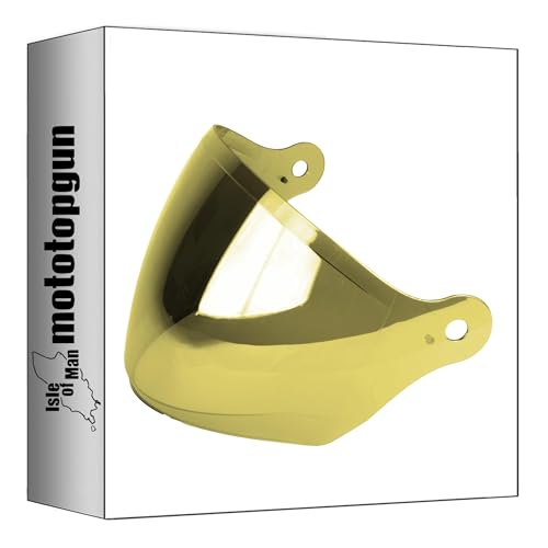 Visière Scorpion Exo-City II Or Miroir : Protection Anti-Éblouissement KDS-O-01