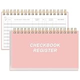 Check Registers for Personal Checkbook - A6 Blank Ledger Transaction Registers for Personal, Check Register Book for Checking and Saving Account, Deposit and Credit Card, 3,75
