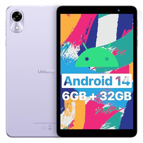 UMIDIGI G1 Tab Mini Tablette Android 14, 8 Pouces, WiFi 6/BT5.0, 7(3+4) Go+32Go/TF 1To, 1280x800 FHD, Processeur Quad-Core, Batterie 5000 mAh, Caméra Double 5 MP, Certifié GMS - Ble