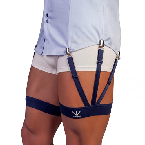 Ligas de camisa para hombre que evitan que la ropa se salga del pantalón