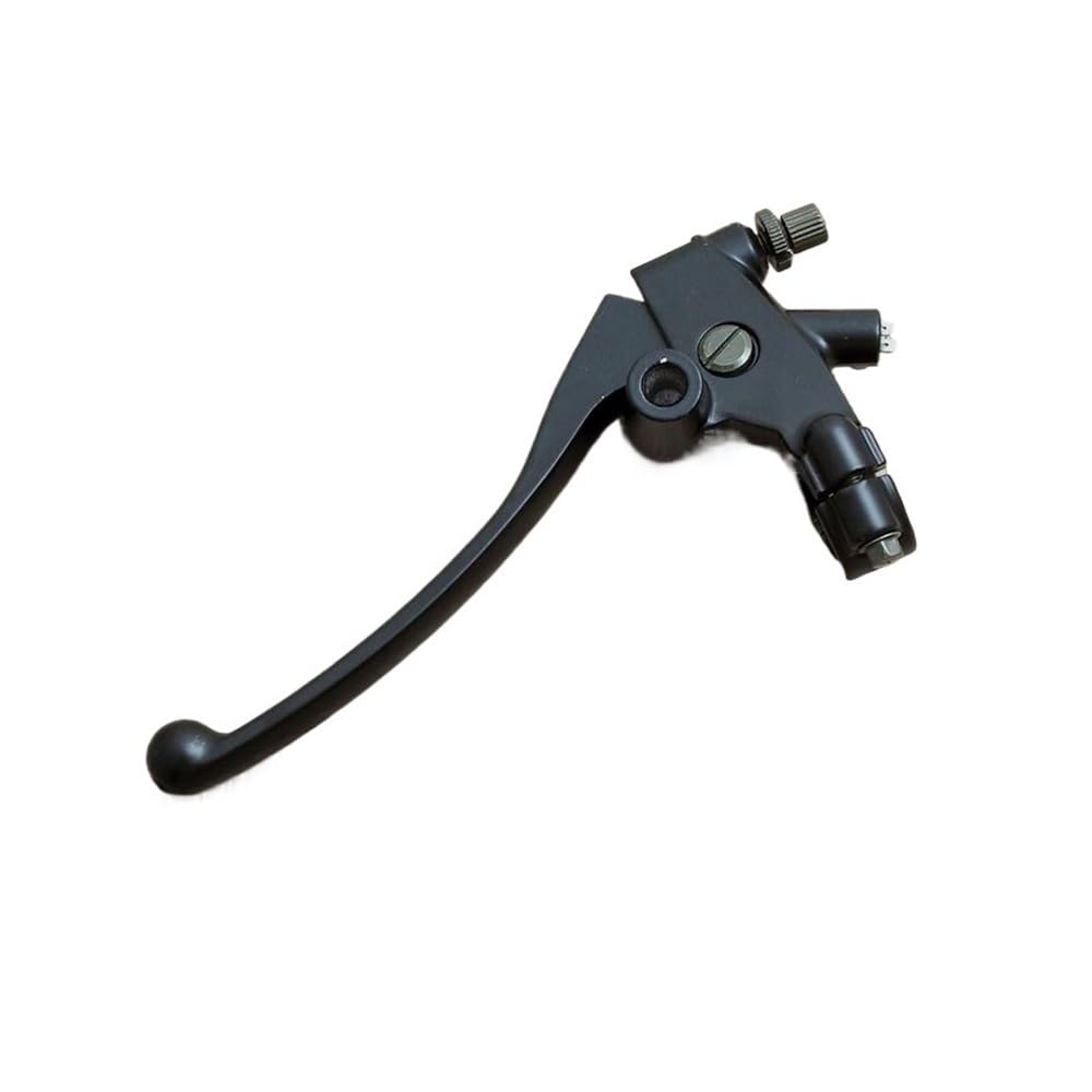 Yfdkesy All Black Brake Clutch Levers Handle Motorcycle Parts Front Left Brake Clutch Lever With Lens Holder Master Cylinder For Cb400 Sf Cb-1 For Hornet 250 Cb600 Vfr400