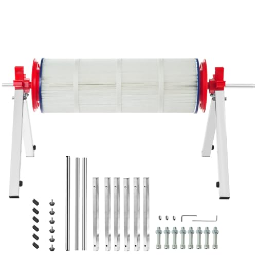 ZUCCIO Universal Pool Filter Cartridge Cleaning Station: Efficient Cleaning System to Prolong Life, Fits Standard 3