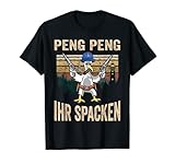 Die allseits bekannte Begrüßung im Norden Deutschlands. Das gute Moin oder Moin Moin ihr Spacken. Das Norddeutschland Peng Peng ihr Spacken Motiv ist für alle Menschen, die im Norden ihre Heimat haben.