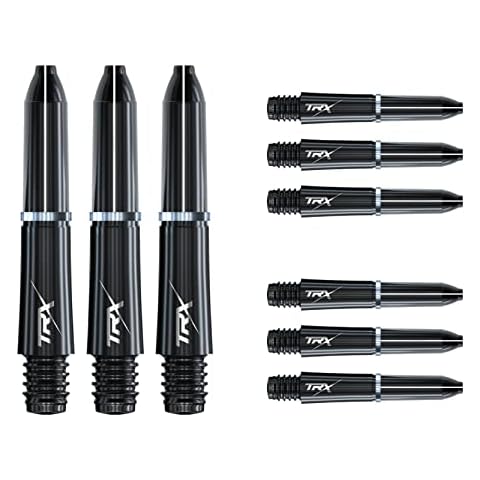 RED DRAGON TRX Extra Short Black Stems - 4 sets per pack (12 stems in total) Cover