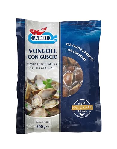 Arbi Vongole con Guscio, 500g (Surgelati)