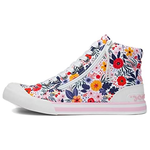 Rocket Dog Jazzin Hi Malden Floral Trainers Cover